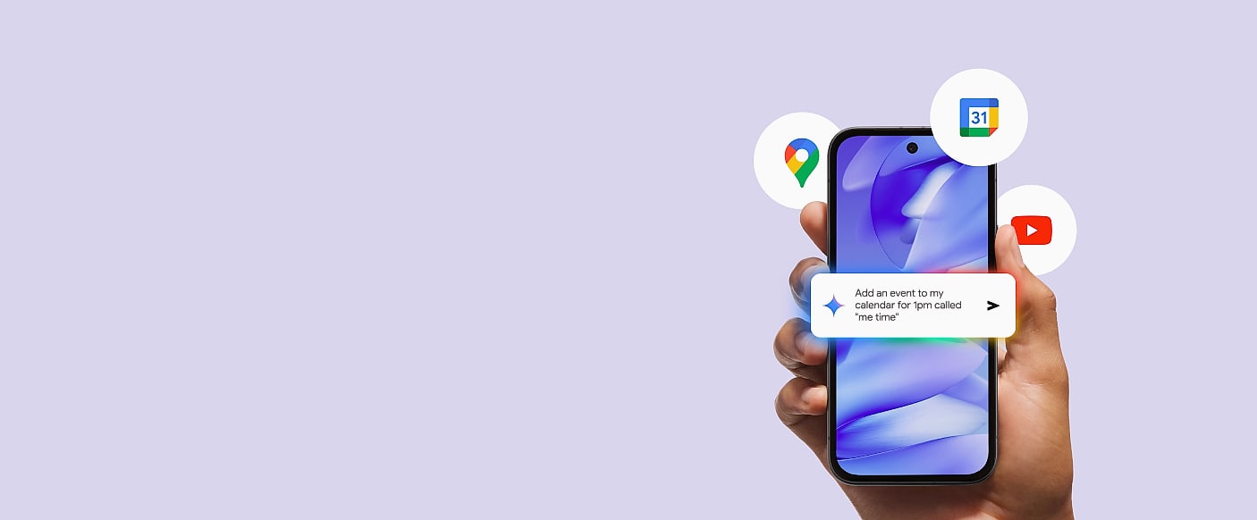 Google Pixel 9a Unlocked Android Smartphone with Gemini AI — close-up details