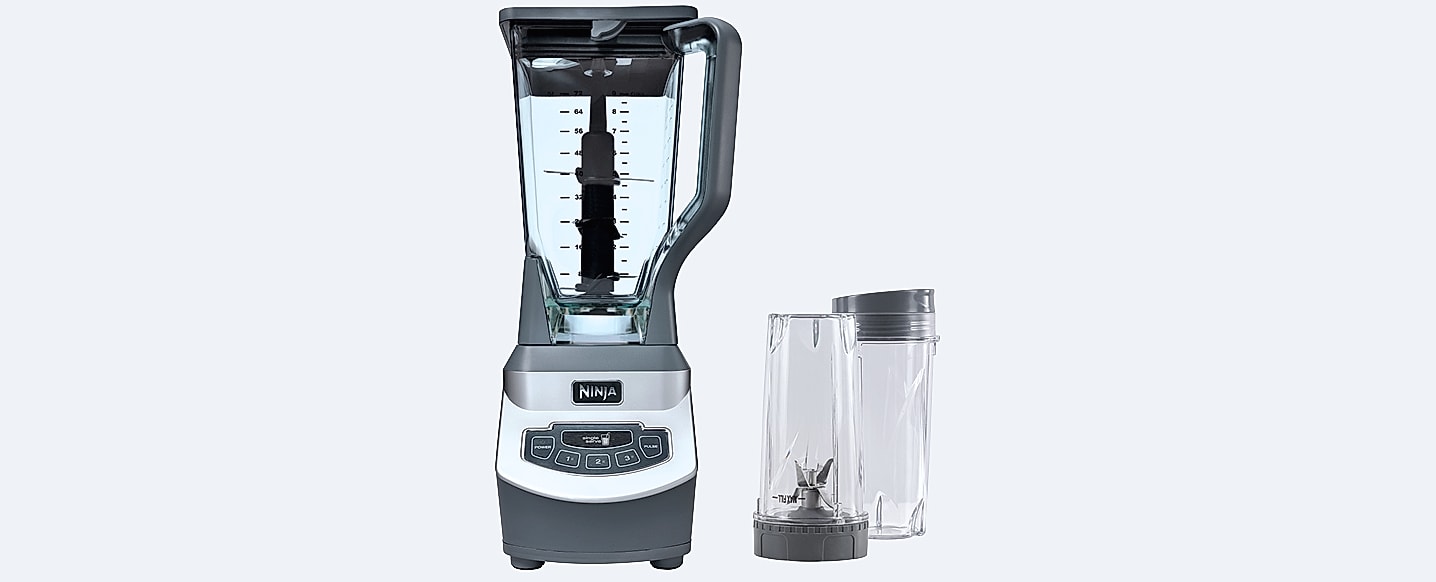 Ninja BL660 Professional Blender 1100W Ice Crusher — parts overview