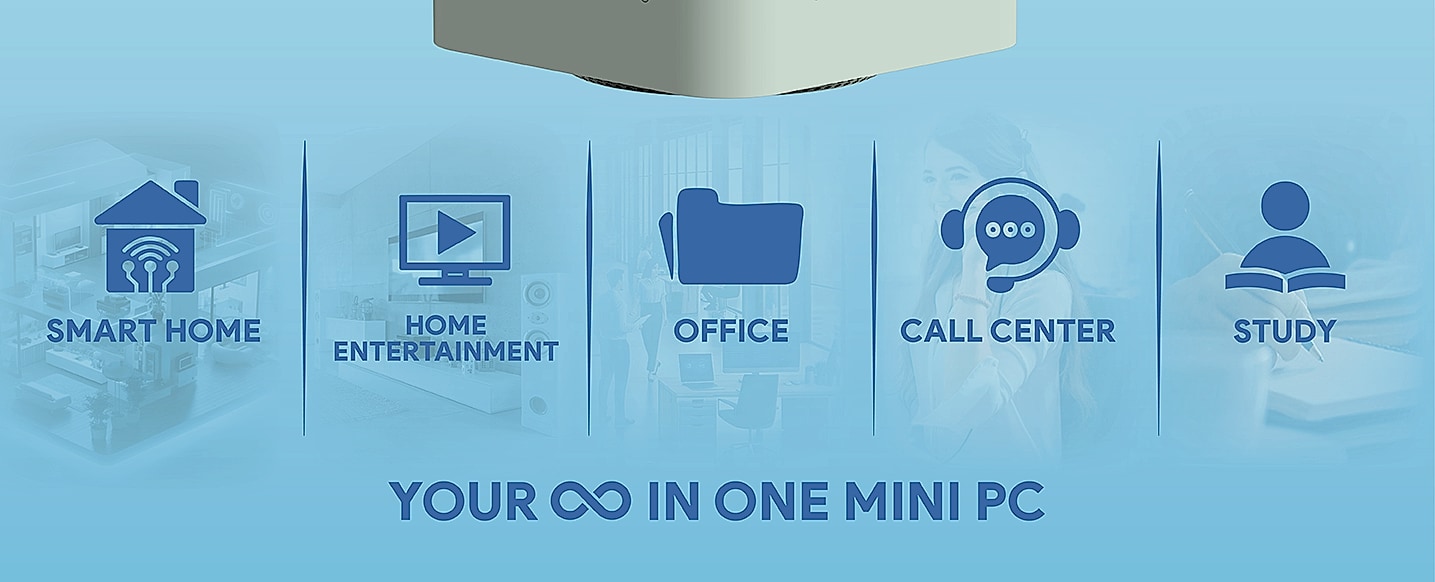 Pulcro.io TK QBE Mini PC N150 Home Assistant Hub — scale reference