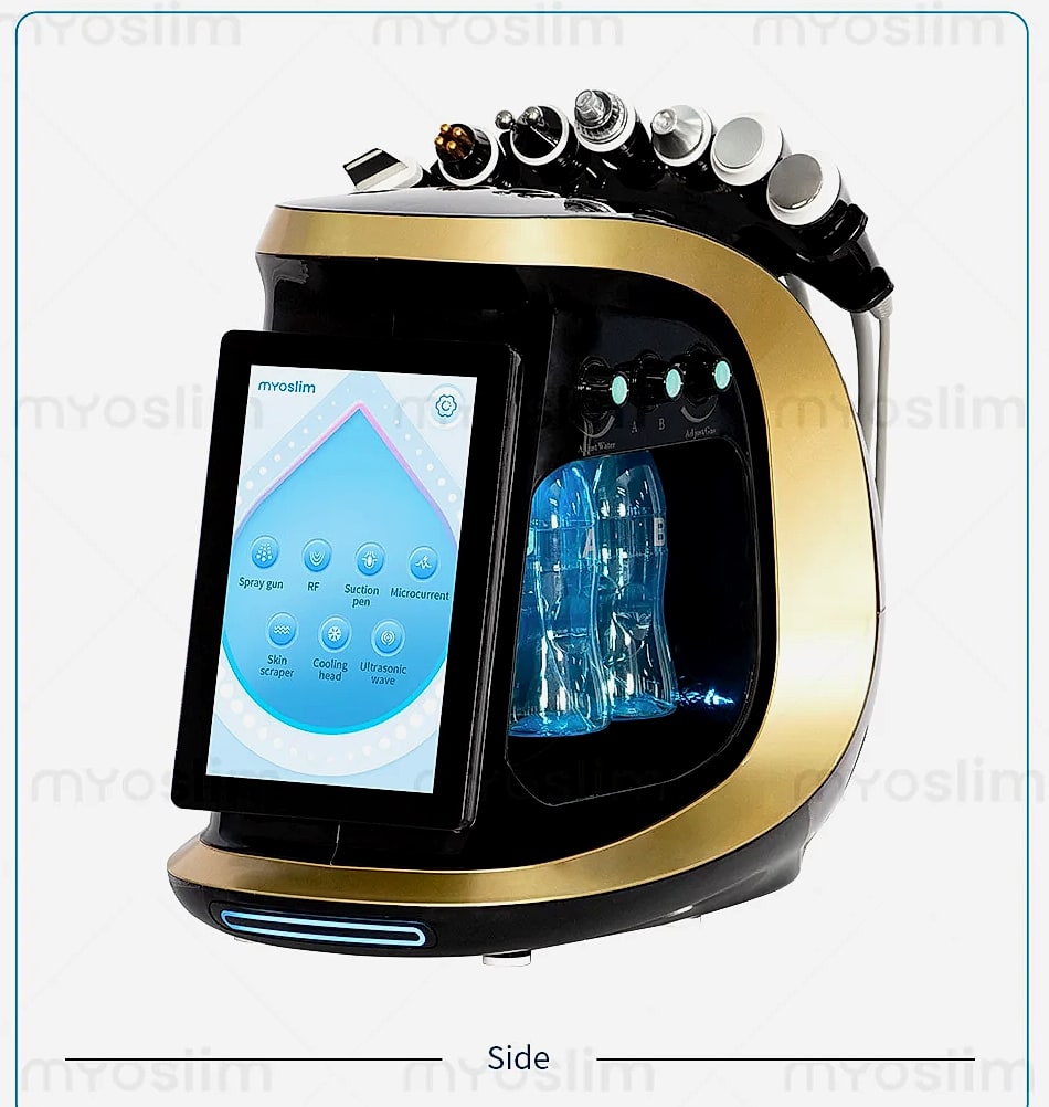 Myoslim 7-in-1 Hydra Dermabrasion Machine Aqua Peeling — feature highlights