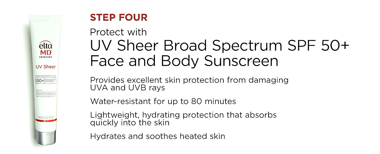 EltaMD UV Clear Face Sunscreen SPF 46 Oil-Free Sunscreen — side view