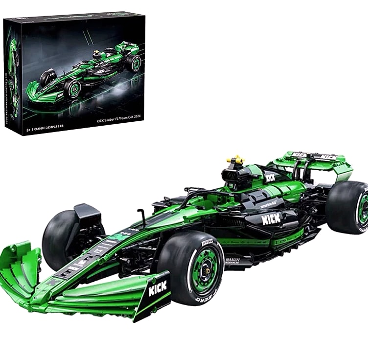 Technical KICK SAUBER F1 C44 Sports Model Car Set,1:8 — assembled view