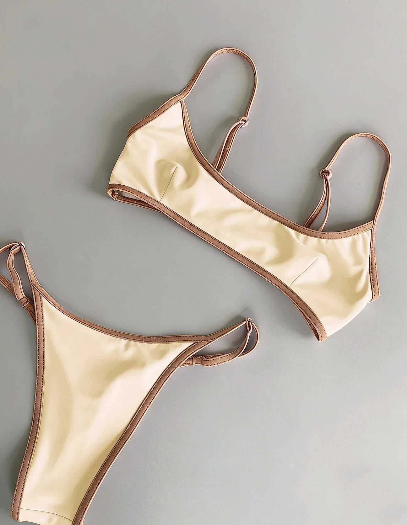 WAVECHO Women's Bikini Set with Chain Detail Swimwear — side view