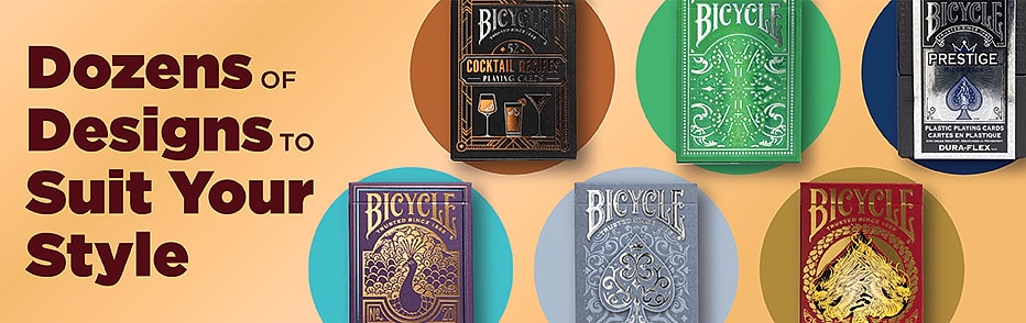 Bicycle Standard Playing Cards, Poker Size, Red & Blue — build progress