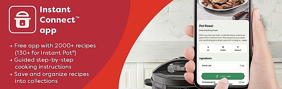 Instant Pot Duo Plus 6-Quart 9-in-1 Multicooker Pressure — scale reference