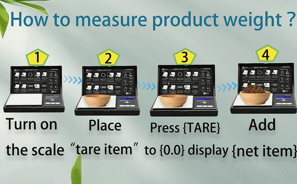Weigh Gram 200g Digital Pocket Scale with 0.01g Accuracy — close-up details