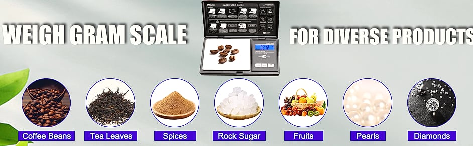 Weigh Gram 200g Digital Pocket Scale with 0.01g Accuracy — assembled view