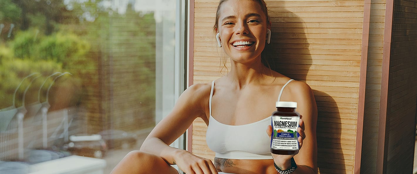 FarmHaven Magnesium Complex with Vitamin D3 Supplement — feature highlights