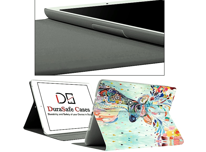 DuraSafe Cases iPad Air 4 10.9" Folio Cover Floral Blossom — close-up details