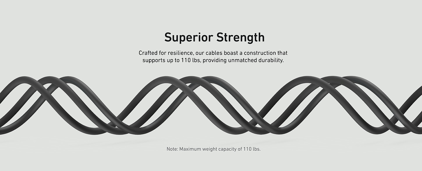 Anker USB-A to USB-C Cable 3ft 2-Pack Fast Charging — assembled view
