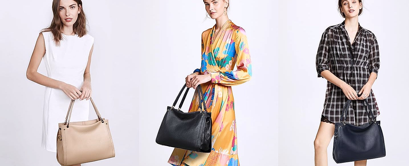 KOGTLA Medium Genuine Leather Tote Handbag for Women — package contents