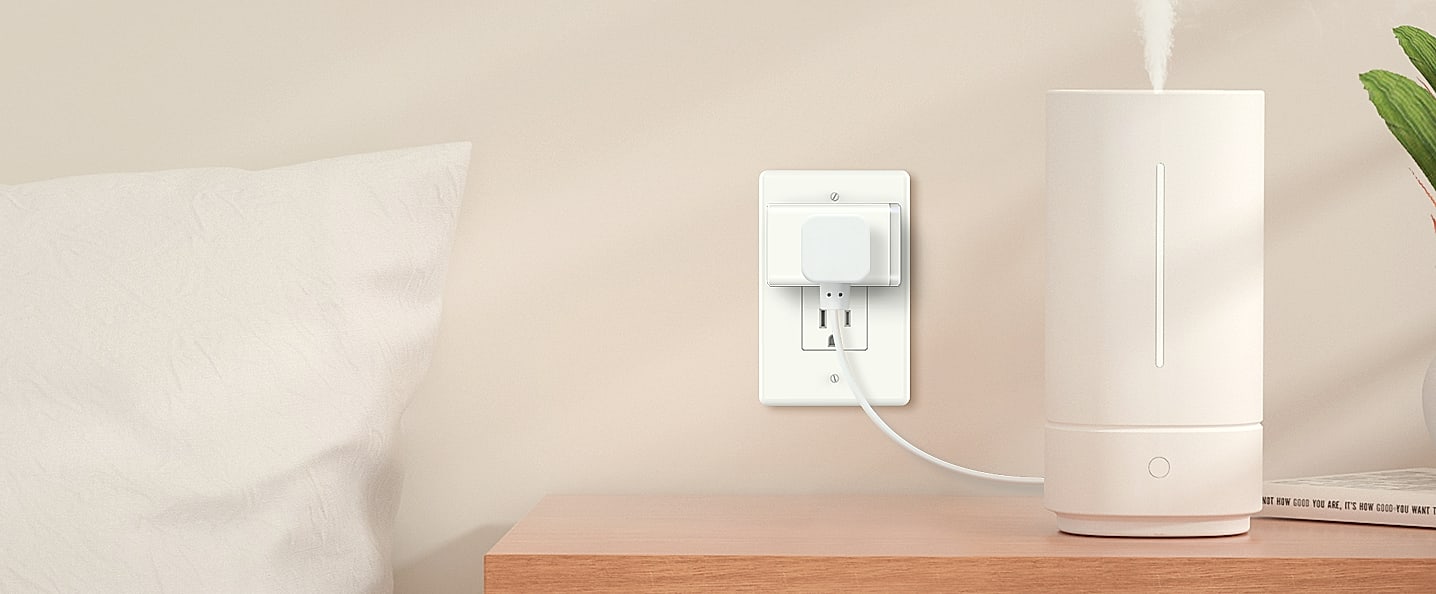 Kasa Smart Plug HS103P4 Wi-Fi Outlet 4-Pack with Voice — assembled view