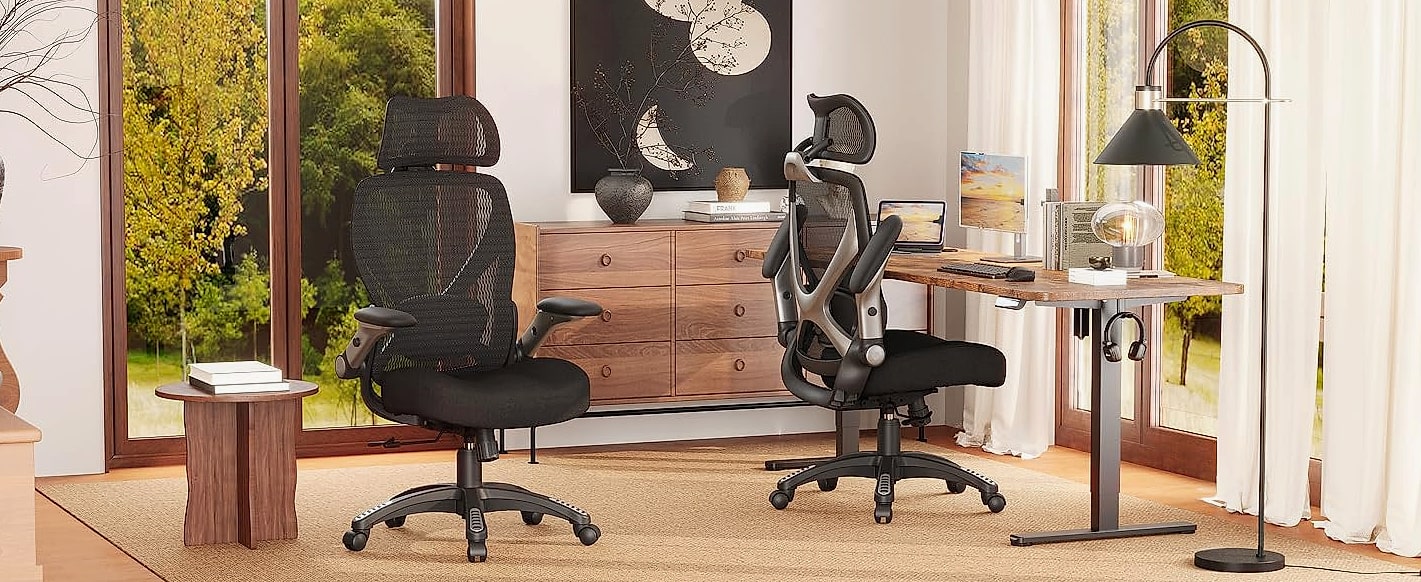 ELABEST X100 Ergonomic Mesh Office Chair with Lumbar Support — close-up details